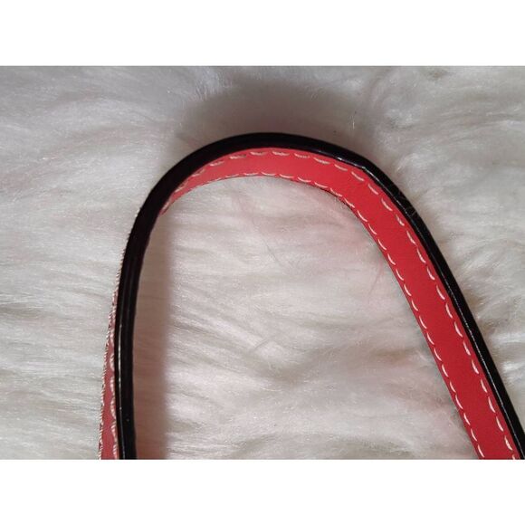 Kate Spade New York Gap Kids Red Leather Satchel Crossbody - Picture 13 of 14